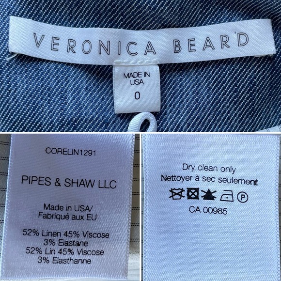 Veronica Beard Blue Blazer - Picture 2 of 9